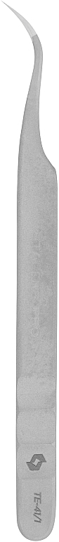 Pinzette für künstliche Wimpern TE-41/1 - Staleks Pro Expert 41 Type 1 — Bild N1