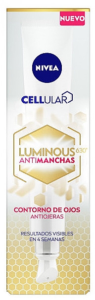 Augenpflege gegen dunkle Ringe - Nivea Cellular Luminous 630 Anti-Blemish — Bild N2