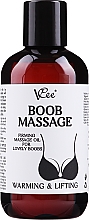 Düfte, Parfümerie und Kosmetik Straffendes Massageöl für schöne Brüste - Vcee Boob Massage Warming & Lifting Oil