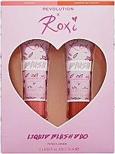 Flüssiges Rouge-Set - Makeup Revolution x Roxi Cherry Blossom Liquid Blush Duo (Flüssiges Rouge 2x15ml) — Bild N1