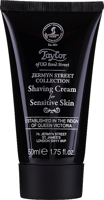 Luxuriöse Rasiercreme für empfindliche Haut - Taylor of Old Bond Street Jermyn Street Collectionn Shaving Cream (Tube) — Bild N1