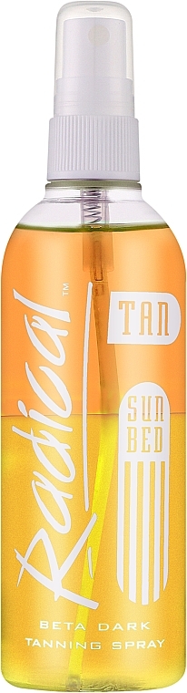 Solariumspray zum Bräunen - Radical Tan Beta Dark Tanning Spray  — Bild N1