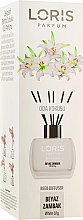 Düfte, Parfümerie und Kosmetik Raumerfrischer weiße Lilie - Loris Parfum Exclusive White Lily Reed Diffuser
