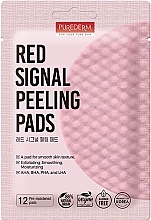 Düfte, Parfümerie und Kosmetik Gesichtsreinigungspads - Purederm Red Signal Peeling Pads	