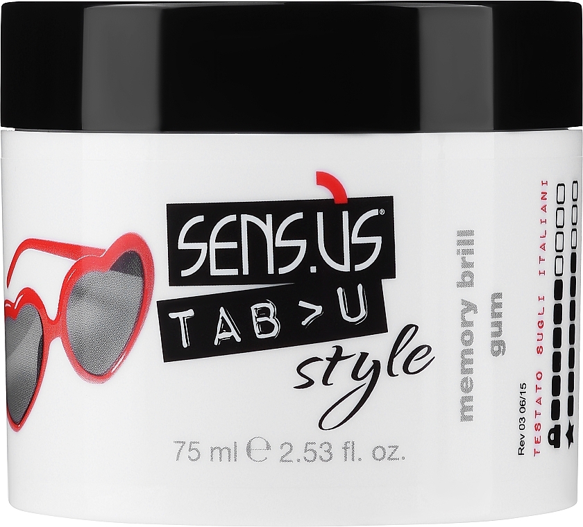 Haarpaste - Sensus Tabu Memory Brill Gum — Bild N1