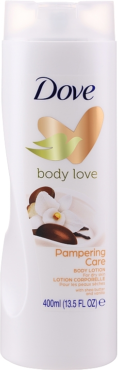 Körperbalsam mit Sheabutter und Vanille - Dove Body Love Pampering Care Body Lotion  — Bild N1