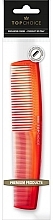 Düfte, Parfümerie und Kosmetik Haarkamm Rainbow 60557 orange - Top Choice Hair Comb