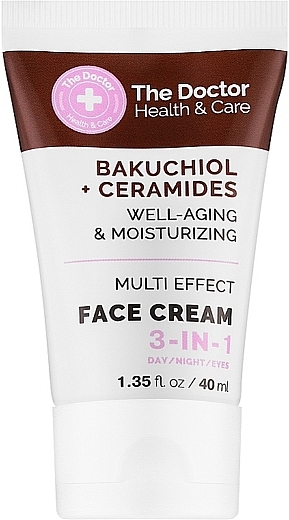 3in1 Gesichtscreme - The Doctor Health & Care Bakuchiol + Ceramides Face Cream  — Bild N1