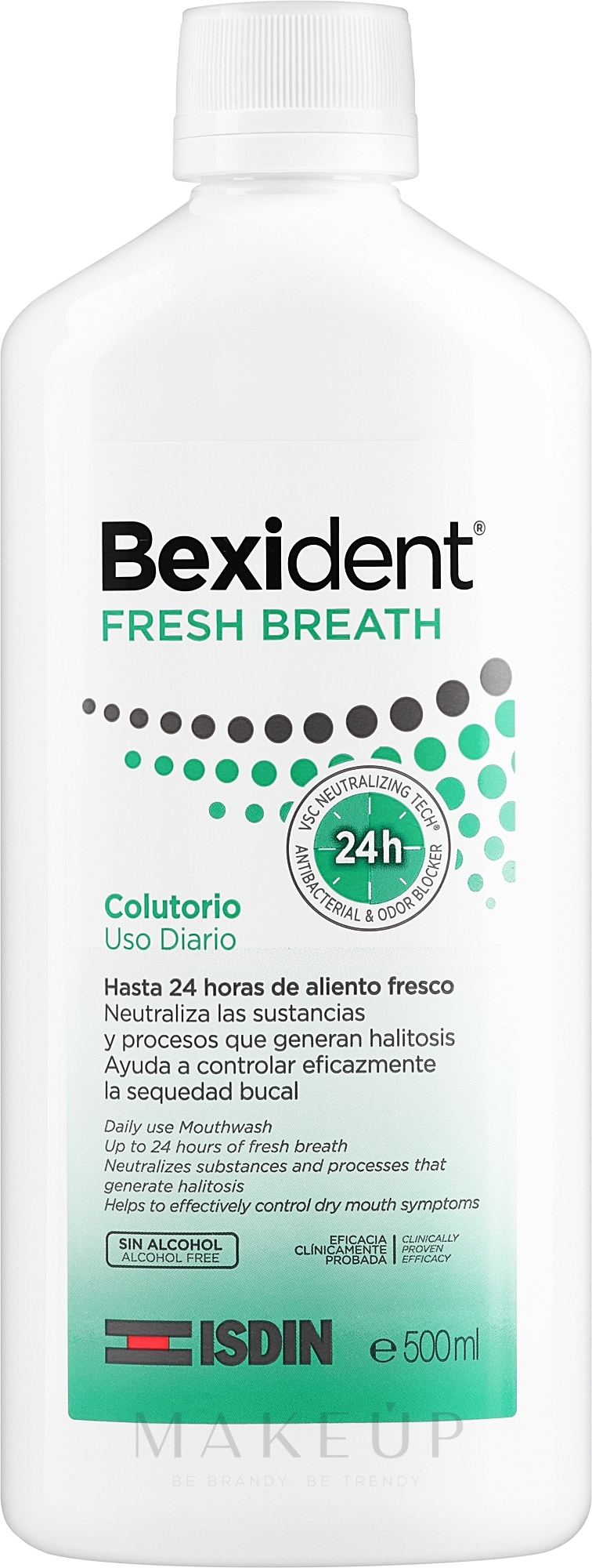 Mundwasser Frischer Atem - Isdin Bexident Fresh Breath Mouthwash — Bild 500 ml