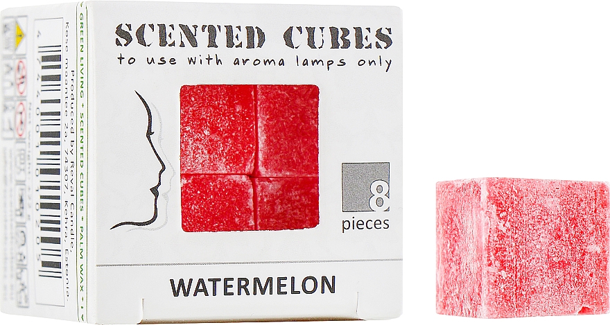 Duftwachs für Aromalampe Wassermelone - Scented Cubes Watermelon Candle — Bild N1