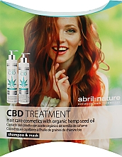 Düfte, Parfümerie und Kosmetik Set - Abril et Nature CBD Cannabis Oil Elixir (shm/30ml + mask/30ml)