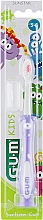 Düfte, Parfümerie und Kosmetik Zahnbürste Kids Monster violett - G.U.M Toothbrush