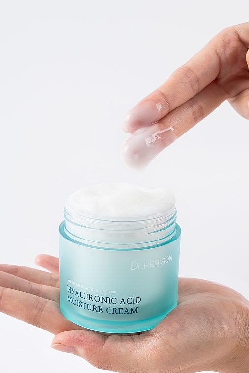 Gesichtscreme mit Hyaluronsäure für dünne und trockene Haut - Dr. Hedison Hyaluronic Moisture Cream — Bild N4