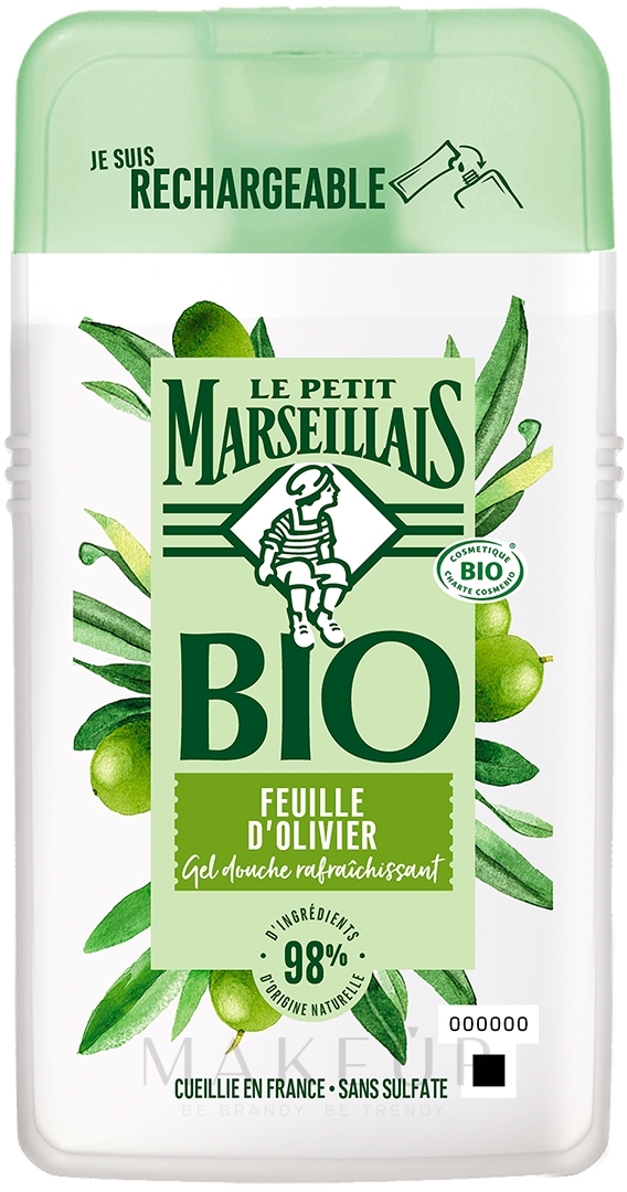 Duschgel Olivenblätter - Le Petit Marseillais — Bild 250 ml