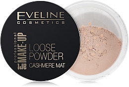 Loser mattierender Puder - Eveline Cosmetics Loose Powder Cashmere Mat — Bild N1