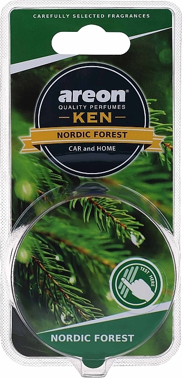 Auto-Lufterfrischer Nordic Forest - Areon Gel Ken Blister Nordic Forest — Bild N1
