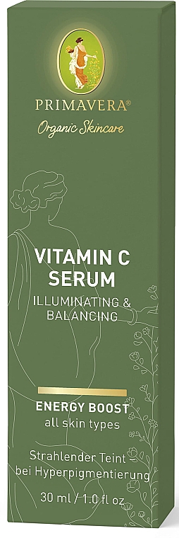 Aufhellendes Serum mit Vitamin C - Primavera Illuminating & Balancing Vitamin C Serum — Bild N3