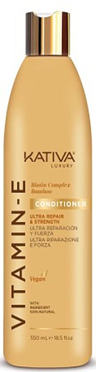 Haarspülung - Kativa Vitamin E Biotin Complex & Bamboo Conditioner — Bild N1
