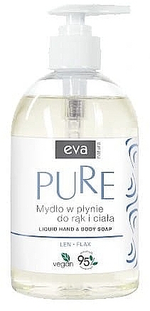 Flüssigseife für Hände und Körper - Eva Natura Liquid Hand & Body Soap — Bild N1