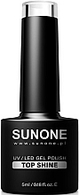 Düfte, Parfümerie und Kosmetik Gel-Nagelüberlack - Sunone UV/LED Gel Polish Top Shine