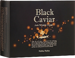 Anti-Falten Gesichtscreme mit schwarzem Kaviar - Holika Holika Black Caviar Anti-Wrinkle Cream — Bild N2