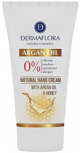 Handcreme Arganöl - Dermaflora 0% Argan Oil Nand Cream — Bild N1