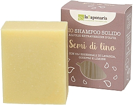 Düfte, Parfümerie und Kosmetik Haarseife mit Leinsamenöl - La Saponaria Hair Soap With Linseed Oil