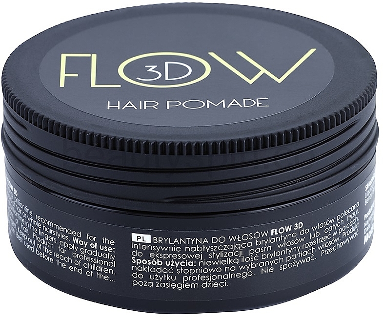 Haarpomade für Definition und Form - Stapiz Flow 3D Hair Pomade — Bild N1