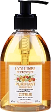 Düfte, Parfümerie und Kosmetik Flüssigseife Zitrusfrüchte - Collines de Provence Purifying Citrus Soap