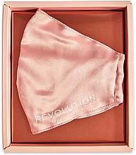 Schutzmaske aus Seide rosa - Makeup Revolution Re-useable Fashion Silk Face Coverings Pink — Bild N1