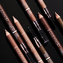 Augenbrauenstift mit Pinsel - Catrice Clean ID Pure Eyebrow Pencil — Bild N4