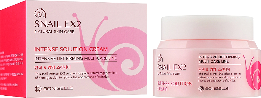 Gesichtscreme mit Schneckenschleim - Enough Bonibelle Snail EX2 Intense Solution Cream — Bild N2