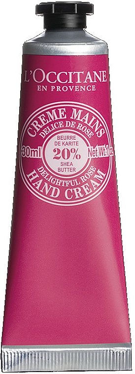 Handcreme mit Shea Butter und Rose - L'Occitane Shea Butter Delightful Rose Hand Cream — Bild N1