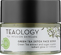 Düfte, Parfümerie und Kosmetik Gesichtspeeling mit grünem Tee - Teaology Green Tea Detox Face Scrub