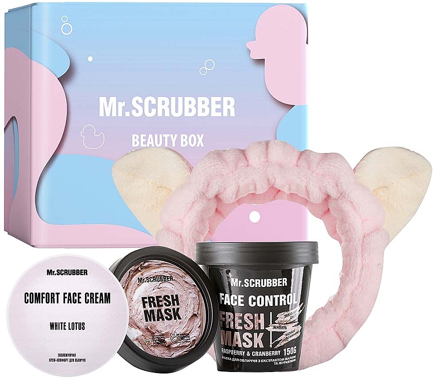 Set - Mr.Scrubber Fresh & Comfort (f/mask/150g + f/cr/30ml + ass/1/pcs) — Bild N1