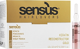 Keratin-Ampullen für den Haaraufbau - Sensus Tools Keratin Reconstructor — Bild N2