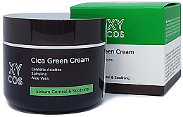 Düfte, Parfümerie und Kosmetik Gesichtscreme mit Centella Asiatica und Aloe Vera - XYcos Cica Green Cream