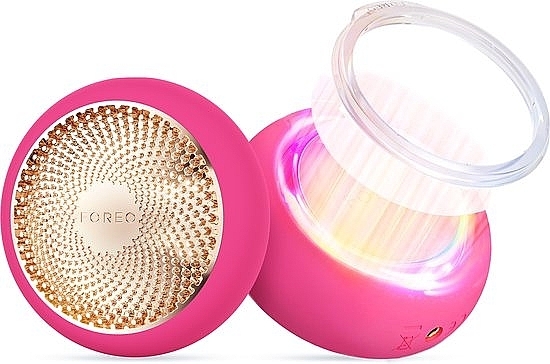 Gerät zur Verjüngung und Feuchtigkeitszufuhr - Foreo UFO 3 Deep Hydration Face Device Fuchsia — Bild N2