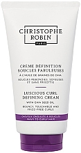 Creme für Locken mit Chiasamenöl - Christophe Robin Luscious Curl Defining Cream With Chia Seed Oil — Bild N1
