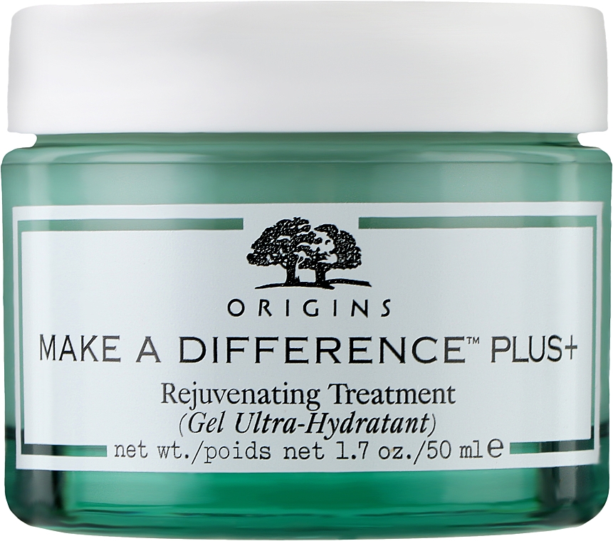 Verjüngendes und feuchtigkeitsspendendes Gesichtsgel - Origins Make A Difference Plus+ Rejuvenating Treatment-Gel — Bild N1