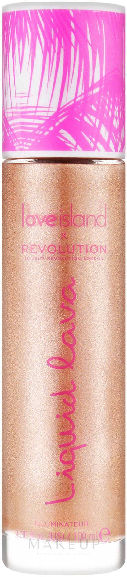 Gesichts- und Körperhighlighter - Makeup Revolution x Love Island Liquid Lava — Bild 100 ml