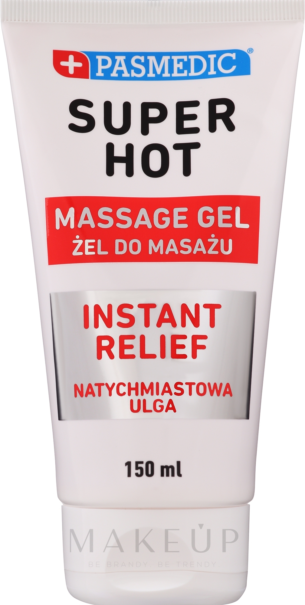 Intensiv wärmendes Massagegel für den Körper - Pasmedic Super Hot Massage Gel — Bild 150 ml