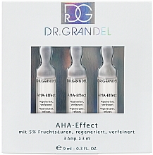 Düfte, Parfümerie und Kosmetik Ampullenkonzentrat mit AHA-Säuren Alpha-Effekt - Dr. Grandel AHA Effect Ampoule