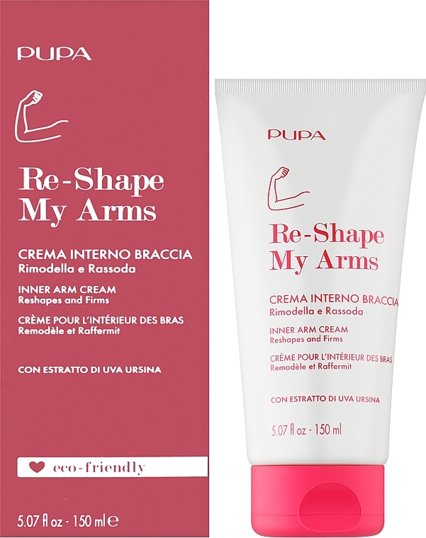 Straffende Creme für die Innenseite der Hände - Pupa Re-Shape My Arms Inner Arm Cream — Bild N2