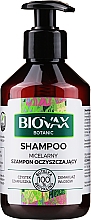Düfte, Parfümerie und Kosmetik Reinigendes Mizellenshampoo mit Zistrose und Schwarzkümmel - Biovax Botanic Rockrose & Black Cumin Hair Shampoo