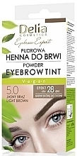 Augenbrauenhenna - Delia Powder Eyebrown Tint — Bild N1