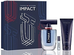 Düfte, Parfümerie und Kosmetik Tommy Hilfiger Impact - Duftset (Eau 100ml + Duschgel 100ml + Eau 4ml)