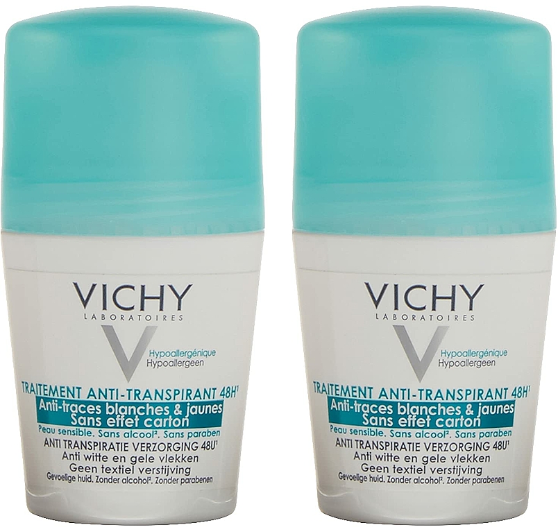 Deo Roll-on Antitranspirant - Vichy Anti-Transpirant 48H2 (2x50ml) — Bild N2