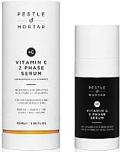 Düfte, Parfümerie und Kosmetik Zweiphasen-Gesichtsserum mit Vitamin C - Pestle & Mortar Vitamin C 2 Phase Serum 
