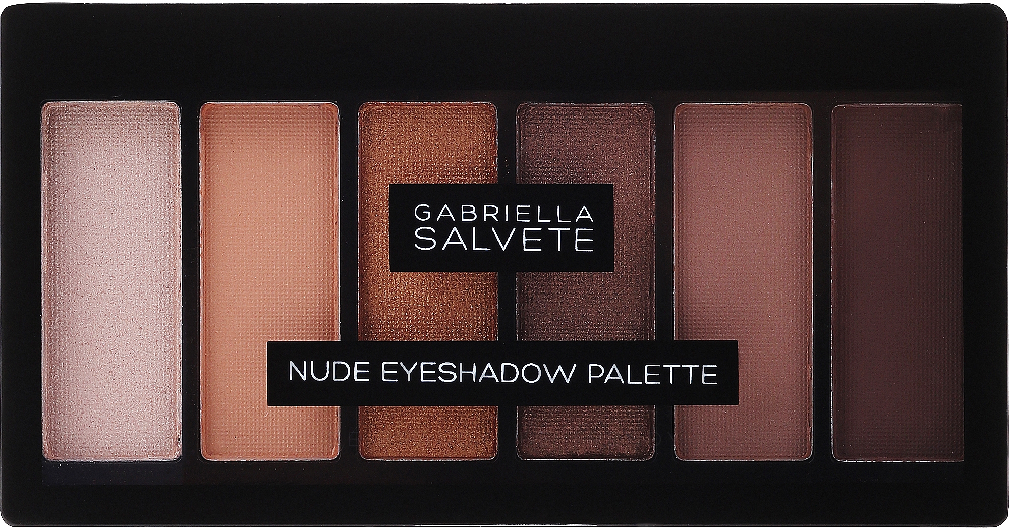 Lidschatten-Palette - Gabriella Salvete Nude Eyeshadow Palette — Bild 12.5 g